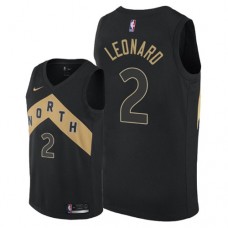 Cheap Kawhi Leonard Raptors OVO City Jersey Black For Sale