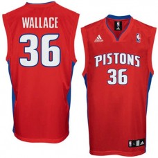 Cheap Rasheed Wallace Red Pistons Alternate NBA Jersey For Sale