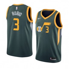 Cheap Ricky Rubio Jazz Earned Green NBA Jerseys For Sale