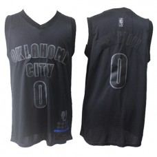 Cheap Russell Westbrook OKC Thunder MVP Honorary Black Jerseys