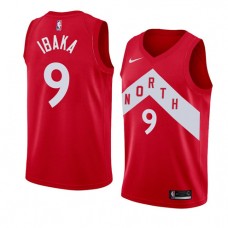 Cheap Serge Ibaka Raptors Earned NBA Jerseys Red For Sale