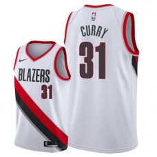 Cheap Seth Curry Blazers Home NBA Jersey White For Sale
