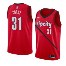 Cheap Seth Curry Blazers Rip City Earned Red NBA Jerseys For Sale