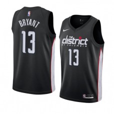 Cheap Thomas Bryant Wizards Black City Jersey 2018-19 For Sale