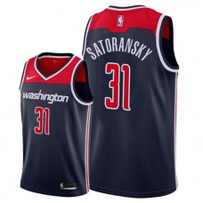 Cheap Tomas Satoransky Wizards NBA Jersey Navy For Sale