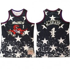 Cheap Tracy Mcgrady Raptors Retro Black Independence Day Jersey