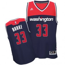 Cheap Trey Burke Wizards Away Navy Blue Jersey For Sale