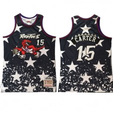 Cheap Vince Carter Raptors Throwback Black Independence Day Jersey