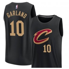 Cleveland Cavaliers Fanatics Branded Youth Fast Break Replica Custom Jersey - Statement Edition - Black