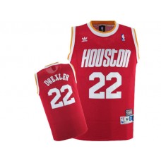 Clyde Drexler Rockets Coolest Retro NBA Jerseys Red For Cheap