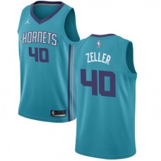 Cody Zeller Hornets Teal Jordan Jersey NBA Icon Edition Cheap Sale