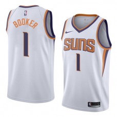 Coolest Devin Booker Suns White NBA Jerseys Association For Sale