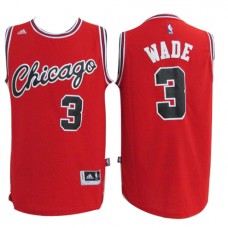 D Wade Bulls Away NBA Jerseys Red Swingman Cheap For Sale