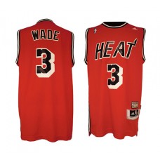 D Wade Heat Best Vintage NBA Jerseys Alternate Red For Sale