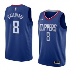 Danilo Gallinari Clippers Icon NBA Jerseys Blue Cheap For Sale
