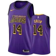 Danny Green LA Lakers City Jerseys Purple Cheap For Sale
