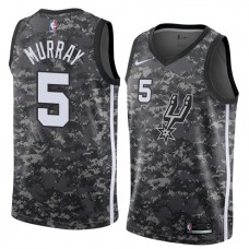Dejounte Murray Spurs Military Jersey City Edition Cheap For Sale