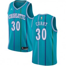 Dell Curry Hornets Aqua Jordan Throwback Jersey NBA Cheap Sale