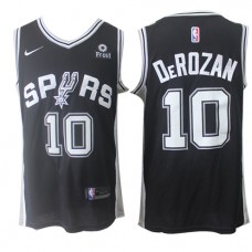 DeMar DeRozan Nike Spurs Icon Jersey Black Cheap For Sale