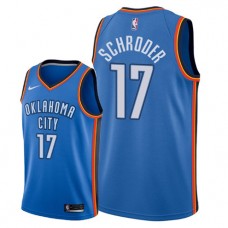 Dennis Schroder Thunder NBA Jersey Blue Cheap For Sale