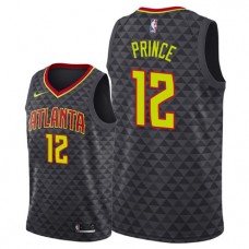 Discount Taurean Prince New Hawks Black NBA Jerseys Icon Edition