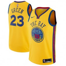 Draymond Green New Warriors The Bay Jersey City Gold For Cheap