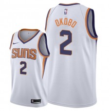 Elie Okobo Suns New White Home NBA Jersey Cheap For Sale