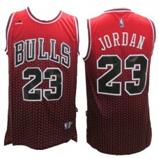 NBA Chicago Bulls 23 Michael Jordan Jersey Red With Black Resonate Fashion Hardwood Classics