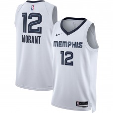 Ja Morant Memphis Grizzlies Unisex Swingman Ocasion Jersey – Association Edition – White