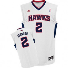 Joe Johnson Hawks Home White NBA Jersey Cheap For Sale