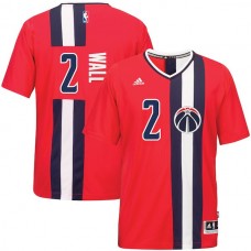 John Wall Wizards Sleeved Pride Alternate Jerseys Red For Cheap