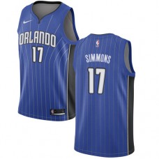 Jonathon Simmons Magic Blue NBA Jersey Cheap For Sale