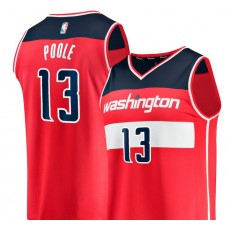 Jordan Poole Washington Wizards Fanatics Branded Youth Fast Break Player Jersey - Icon Edition - Red