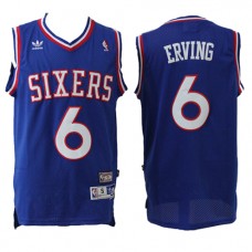 Julius Erving 76ers Retro Blue NBA Jerseys Cheap For Sale