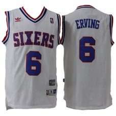Julius Erving 76ers Throwback White NBA Jerseys Cheap For Sale