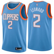 Kawhi Leonard Clippers City Blue Jersey Cheap For Sale