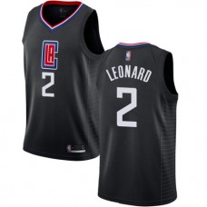 Kawhi Leonard Clippers Statement Jersey Black Cheap For Sale