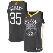 KD Durant Warriors Alternate Finals Jersey Black Cheap For Sale