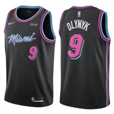 Kelly Olynyk New Miami Heat Vice City Jerseys Black Nights For Cheap