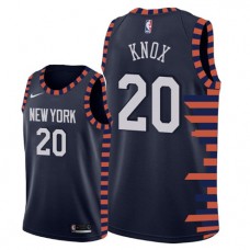 Kevin Knox Knicks City Edition New Jersey Navy For Cheap Sale