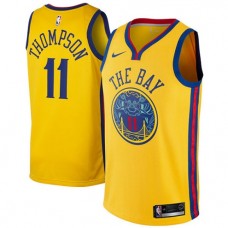 Klay Thompson Warriors New The Bay Jersey City Edition For Cheap