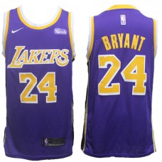 Kobe Bryant Lakers Alternate Purple Statement NBA Jerseys For Cheap