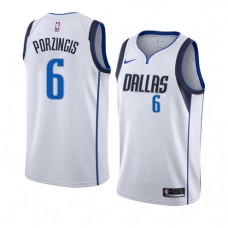 Kristaps Porzingis Mavericks White Jersey Association For Cheap