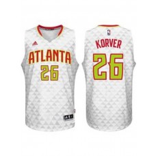 Kyle Korver Hawks White Home NBA Jersey Cheap For Sale