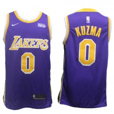 Kyle Kuzma Lakers Purple Statement NBA Jerseys Cheap For Sale