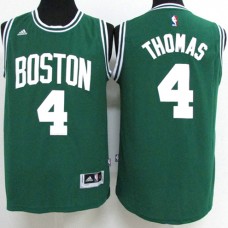 NBA Boston Celtics 4 Isaiah Thomas Throwback Jersey Green Swingman Hardwood Classics