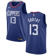 Marcin Gortat New Clippers Blue NBA Jersey Icon Edition For Cheap