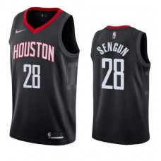 Men’s Houston Rockets Alperen Sengun Statement Edition Jersey – Black