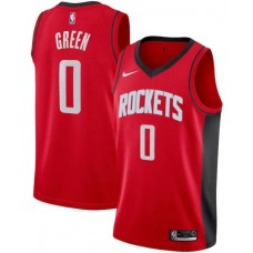 Men’s Houston Rockets Jalen Green Icon Edition Jersey – Red