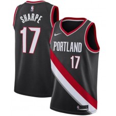 Men’s Portland Trail Blazers Shaedon Sharpe Icon Edition Jersey – Black